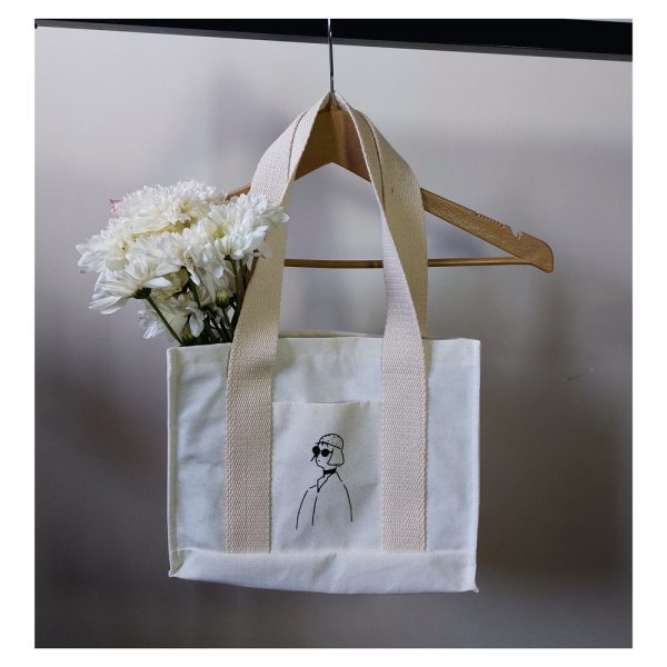 توتبگ مینیمال کتان کد ۰۰۳ | مزون صبا فرشباف 👜