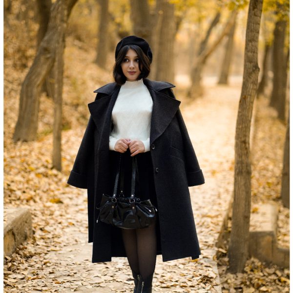 پالتو Ella فوتر وارداتی | لوکس و سفارشی مزون صبا فرشباف ✨