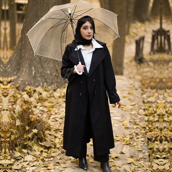 ترنچکت Rain ضدآب مموری | لوکس و سفارشی مزون صبا فرشباف بنام 🌧✨